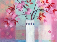 pink-flowers-white-vase